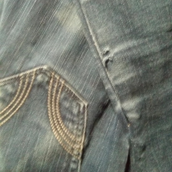 HOLLISTER California blue jeans size 6. 28" waist 30" inseam. Straight leg - Picture 10 of 12